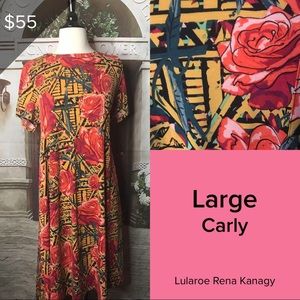 Floral Carley LuLaRoe Large